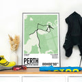 Running Poster - Perth Marathon