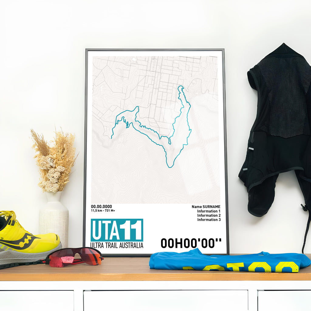 Running Poster - UTA11 Ultra Trail Australia