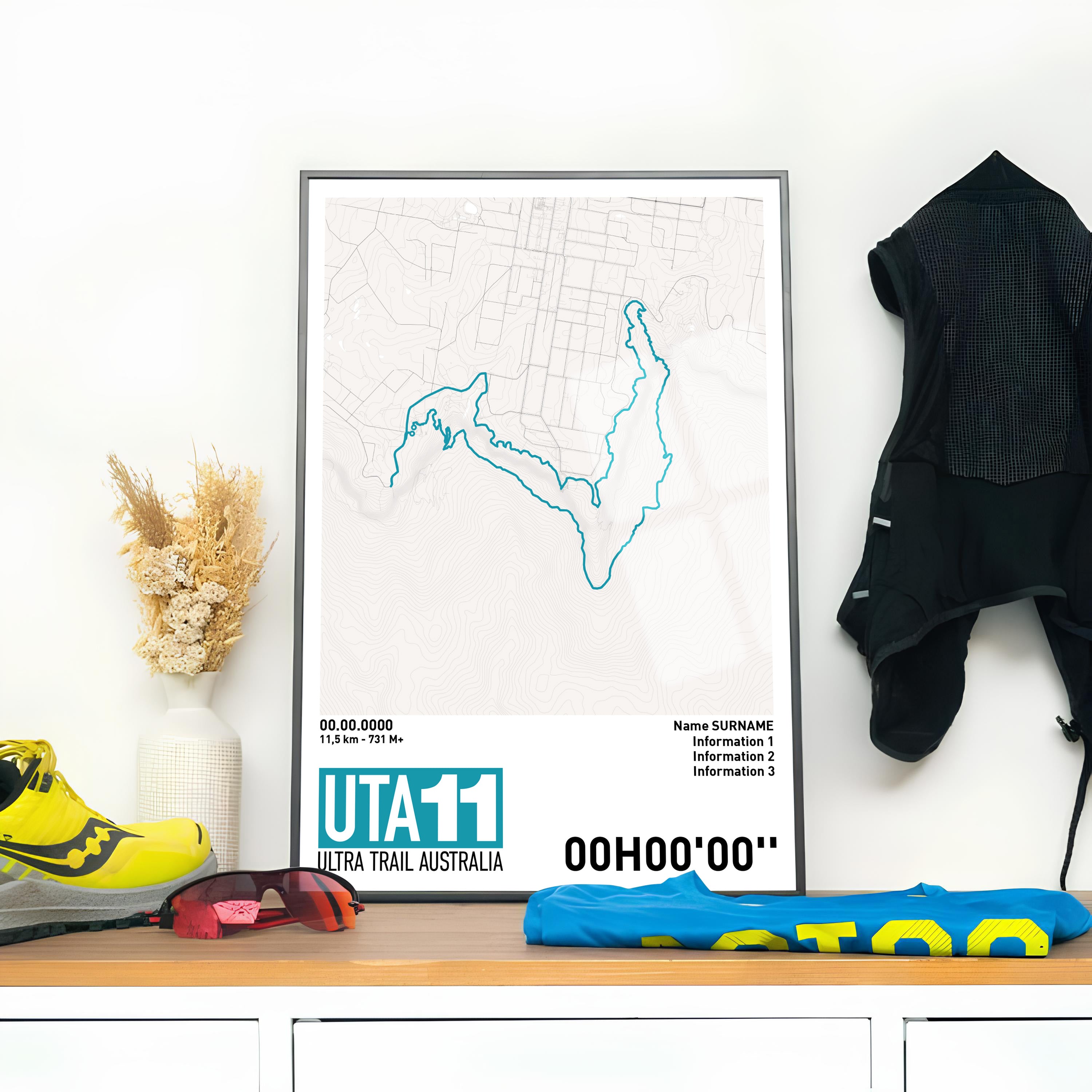 Running Poster - UTA11 Ultra Trail Australia