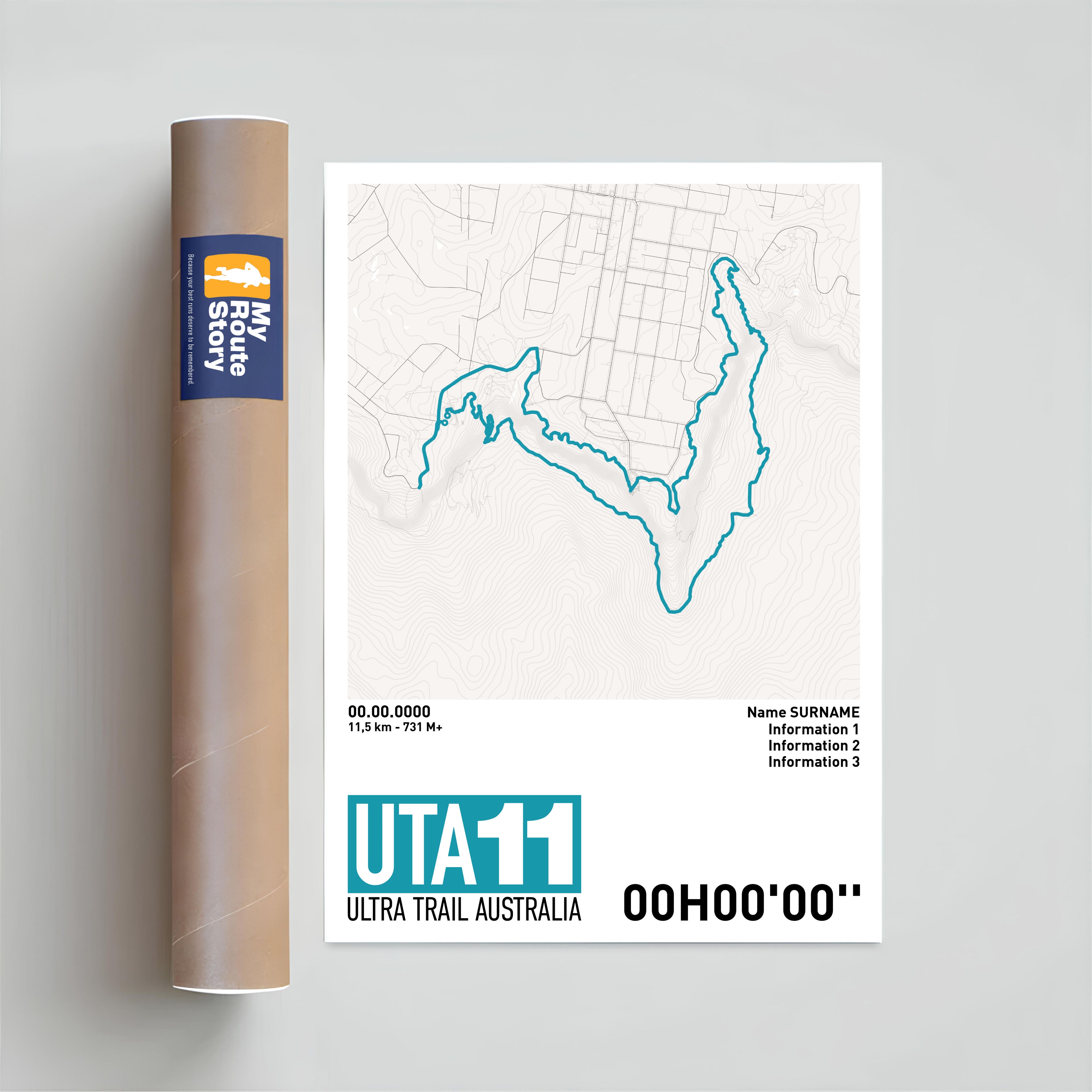 Running Poster - UTA11 Ultra Trail Australia